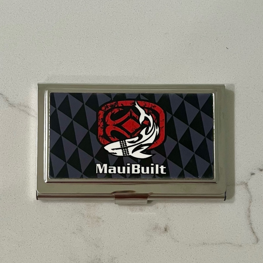 Maui Built Stainless Steel Card Holder